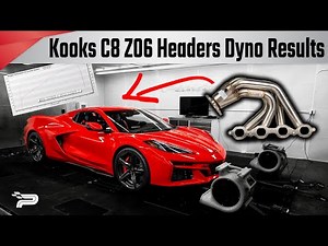 Kooks Headers Corvette C8 Z06 - Dyno Testing & Results!