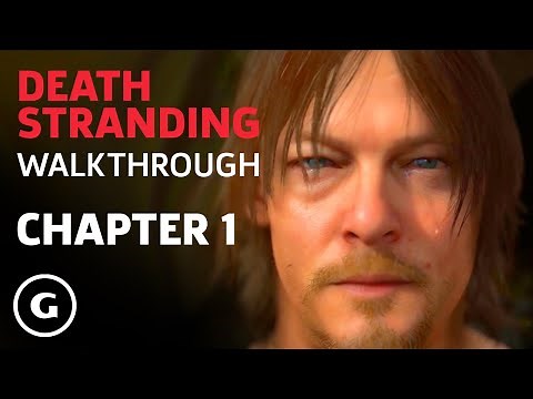 Death Stranding - Prologue and Chapter 1 Walkthrough (No Commentary)