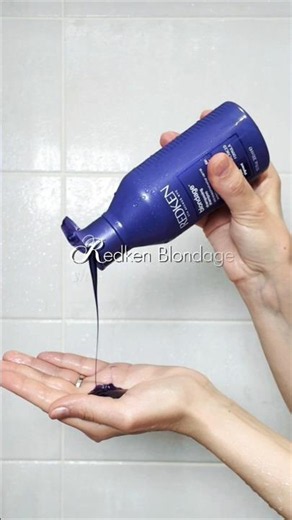 Redken Blondage Purple Shampoo Routine for Blonde Hair