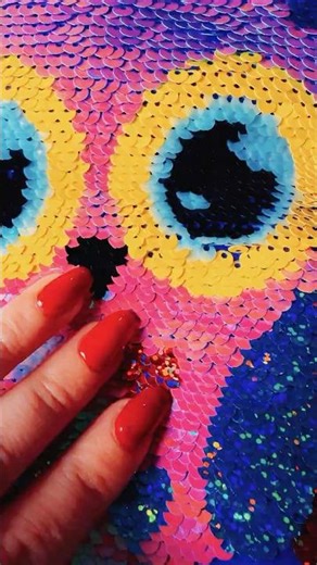 Satisfying ASMR Sequin Sounds And Tracing |Scratching |ASMR Whispering | #asmrsounds #asmrshorts