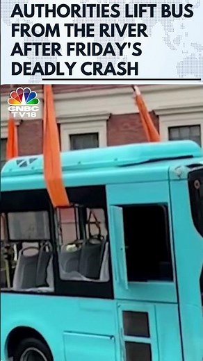 Seven Dead After Bus Falls Into A River In Russia's St Petersburg | IN18S | CNBC TV18