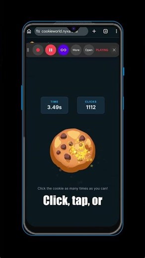CookieWorld — the cookie clicker that LOVES cheaters. #cookieclicker #cookiegame #cookieworld