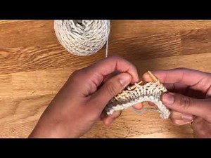 Inv-L invisible Lift Increase To The left Knitting tutorial