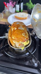 SuperChef on Instagram: "Bread with eggs and chicken."