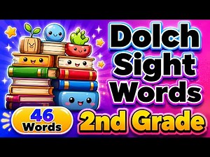 Second Grade Dolch Sight Words – List 4 | Frequency Order | Learn to Read