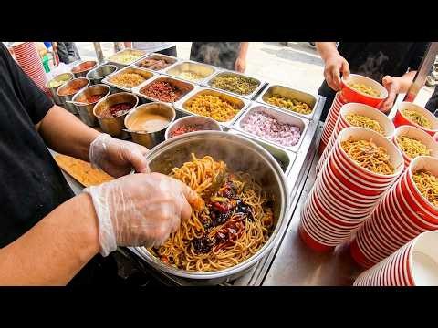 INSANE Speed! 1,000 Bowls of Wuhan Hot Dry Noodles Sold Daily 🍜 | The Street Food Lens