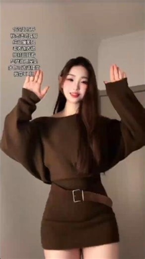 The Perfect Silhouette? 👗 Watch This Dress Dance!​ #dance