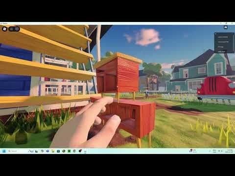 playing hello neighbor