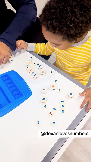 Learning While Having Fun! One of the tools we use to help Devan spell and can also help with simple math for beginners as well.. #babydev #2yearsolds #educationalplay #ParentingWin #learningsuccess #learningfun #educationaltoys