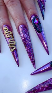 Snake Inspired Nails 🐍💅🏼. 1 on 1 training (GR Michigan📍) | The Nail Bender 盛