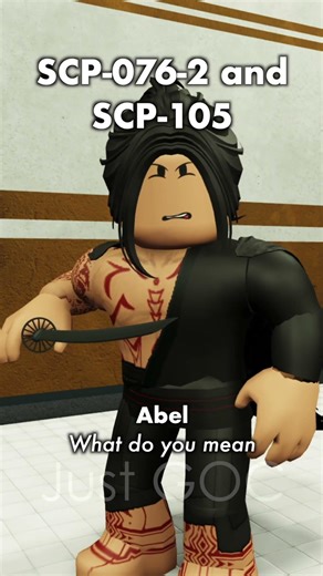 Where is your sword? #roblox #scpanimation #scp #iris #abel #scp076 #scp105 #meme #memes