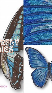 1.8K views · 29 reactions | 曆Butterly Studies曆 曆Coming Soon曆 #Machineembroidery #embroidery #embroiderydesign #diy #diycrafts #butterflies #butterflystudies #Anitagoodesign | Anita Goodesign | Facebook