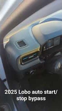 2025 Maverick Lobo auto start/stop bypass #mechanic #automobile #diy #cartok #carhacks #carhack