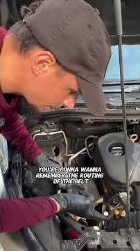 how to replace belt on any car's