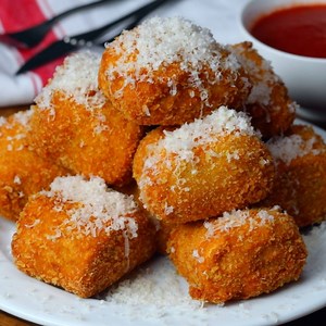 Fried Lasagna Nuggets | Twisted