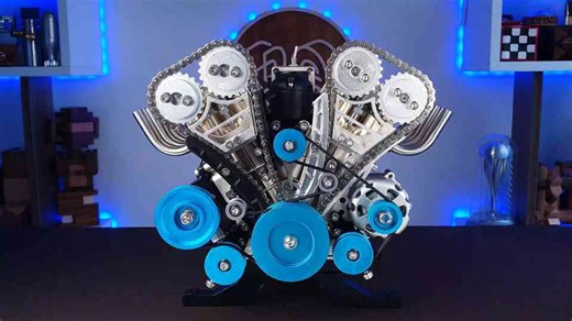 V8 Engine Build In 2 Minutes!