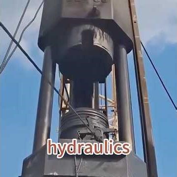 Just how powerful is a diesel pile driver? #shorts #fyp