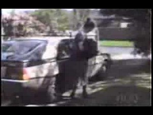 skirt ripped off by a car door