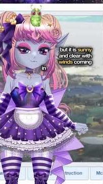 Waifu Weather 20260108 it’s not magic it’s a space diesel 🚌 vtuber and glow worm