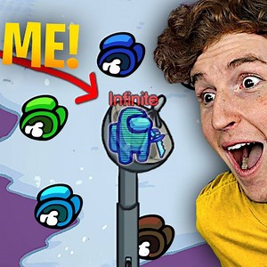 I Found The Best Impostor Strategy In Among Us 👿 | Infinite