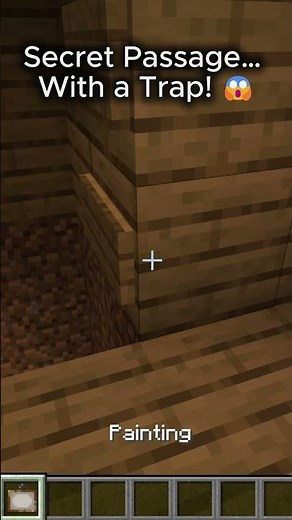 Hidden Minecraft Passage… Epic Trap at the End! #minecraft #minecraftshorts #minecraftbuilds