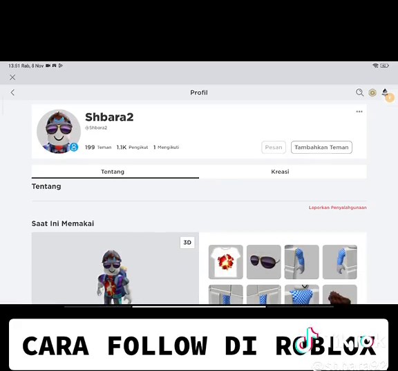 Tutorial Cara Follow Akun di ROBLOX dengan Mudah