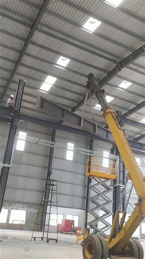crane girder erection and allignment
