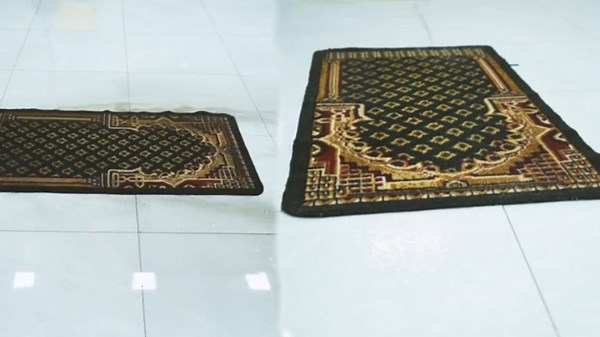 Gentle Yet Effective Cleaning of Praying Mat