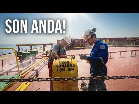 We saved the ship at the last minute. (Hydraulic control unit for the cargo hatch)