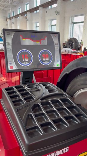 Wheel Balancer Machine, Tyre Dynamic Balancing Equipment for Tire Repair Shop, new model