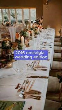 2026 Nostalgia? #Wedding Edition 🥹
