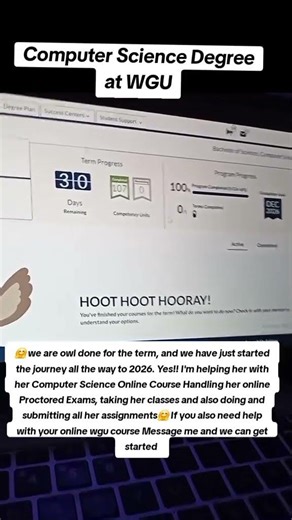 Computer Science Degree at WGU #proctored #funny #onlineexam #onlineexam