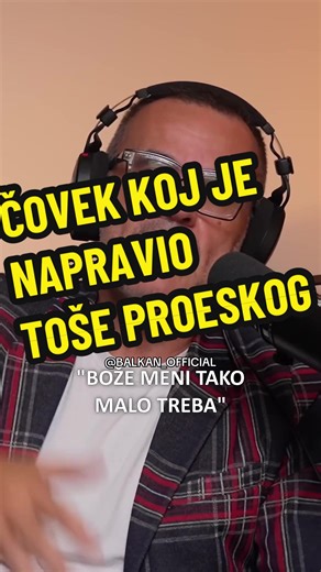 ČOVEK KOJ JE NAPRAVIO TOŠE PROESKOG, TONI CETINSKI,… POGLEDAJTE ŠTA JE REKAO 🔥😨#toseproeski #tose #balkan #balkantiktok #viral