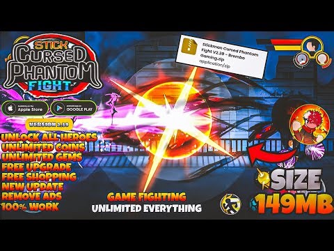 STICKMAN CURSED PHANTOM FIGHT MOD APK V2.39 2026 – UNLIMITED MONEY & UNLOCK ALL HERO..💯🔥🔥