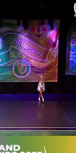 Faye Irish Dance Performance at Carson - First Round