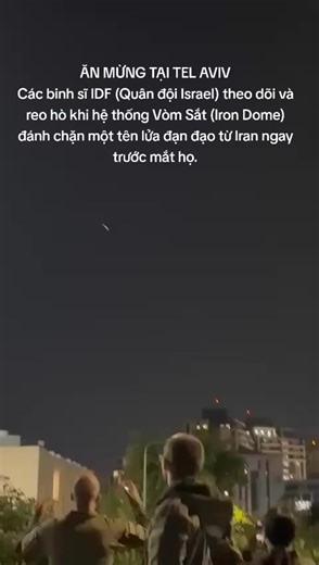 Iran giờ ko còn khả năng đánh từ xa vào israel tên lửa đã cạn kiệt chỉ lát đát 1..2 quả ... thế thì 100 nam mới thắng nỗi israel