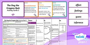 The Day the Crayons Quit Guided Reading 2 Y2 To Support Teaching on 'The Day the Crayons Quit'