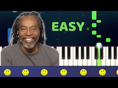 Bobby McFerrin - DON'T WORRY BE HAPPY - Easy Piano Tutorial with SHEET MUSIC
