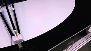 Logitech G Labs mouse speed testing arm