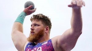 American Ryan Crouser clinches historic win in shot put final