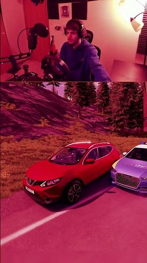 Playing BeamNG Drive Like it’s REAL LIFE With NPC Cars *GONE WRONG* #shorts