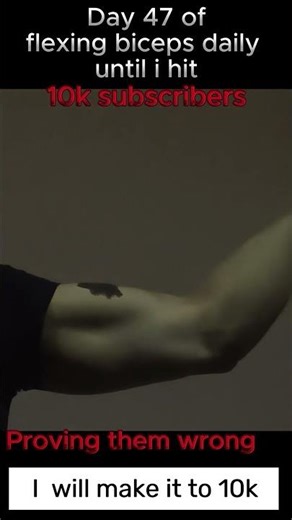 Day 47 of flexing. Showing up for the 70 people who believed in me. 💪