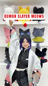 Demon Slayer meows collection! #demonslayer #plush #anime #kimetsunoyaiba #kny #kimetsu_no_yaiba #demonslayeredit #ds #knyedit #tomioka #giyuutomioka #obanai #sanemi #gyoumei #giyuu #muichiro #tokito #rengoku #hashira #fyp | Plushshop.com