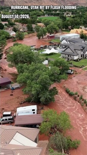 Hurricane, Utah Hit by Flash Flooding