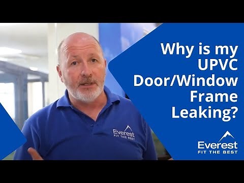 Why is my uPVC Door/Window Frame Leaking? (fix the drainage)
