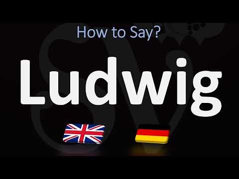 How to Pronounce Ludwig? | German VS English, Pronunciation Guide