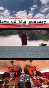 Wow! What a save… credit: Boatstool’s #boat #fast #loud #speed #viralshorts #racing | Hardline Hot Boats