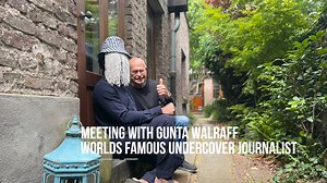 Anas and the master of undercover journalist meet. #IAmAnas #JeSuisAnas #AnasIsWatching #DoTheRightThing #SayNoToCorruption | Anas Aremeyaw Anas