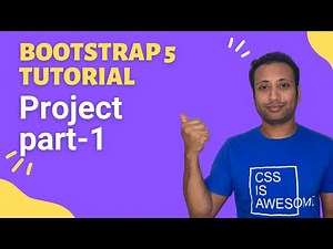 Bootstrap5 Bangla Tutorial 25 : Project (part-1) | header design