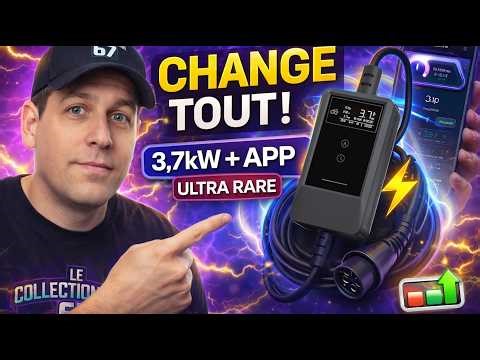 ⚡ Tired of slow charging?! 😱 Testing the 3.7 kW charger (10m) 🚗🔌